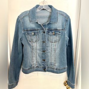 Young & Modern jean jacket, size medium
